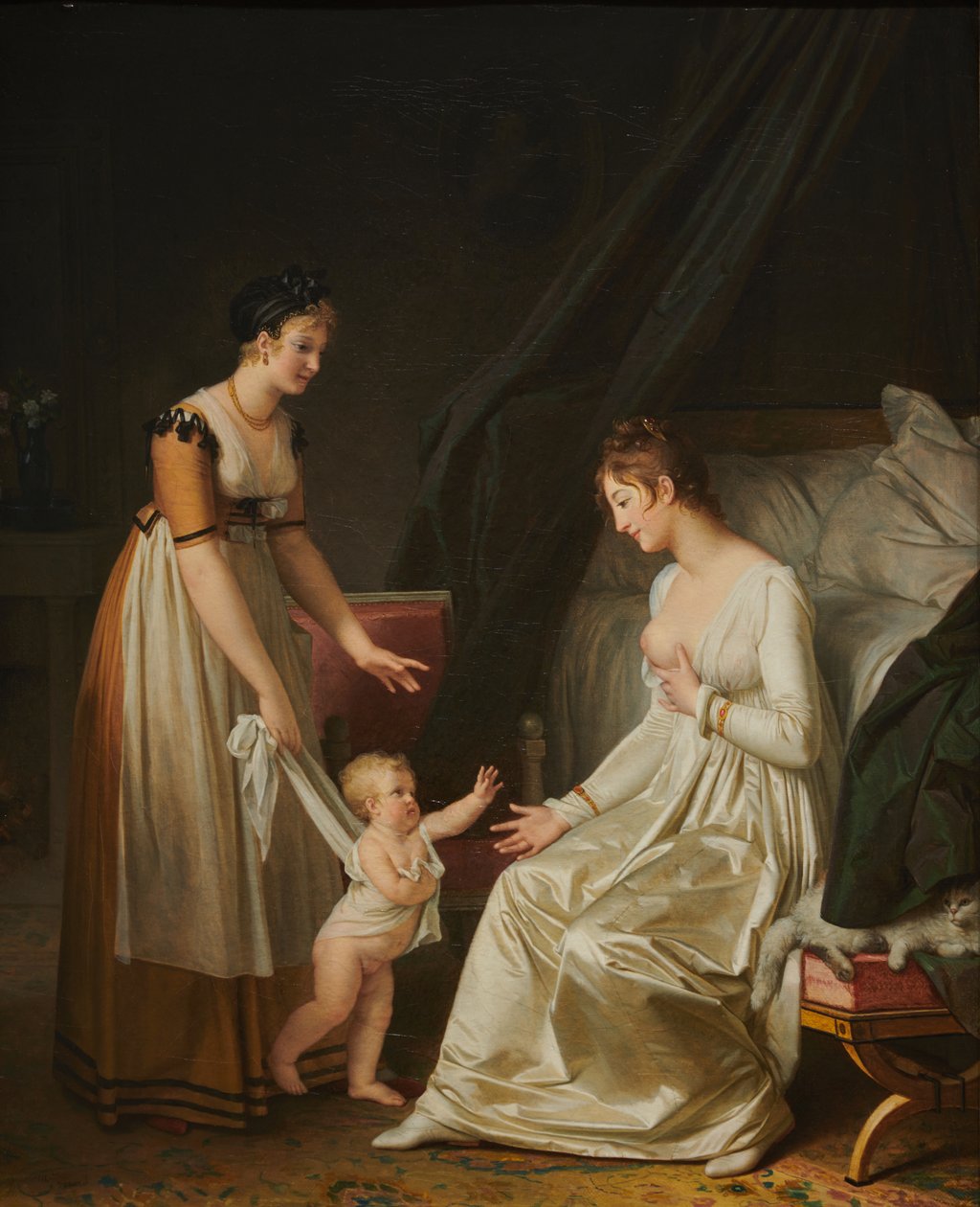 A szoptató anya alkotó: Marguerite Gerard