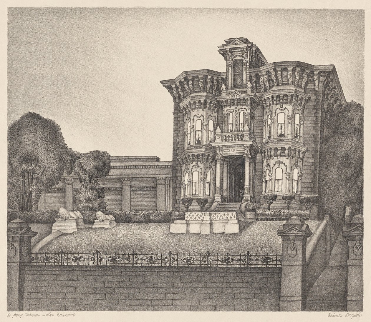 M.H. of Young Mansion, San Francisco alkotó: Marguerite Redman Dorgeloh
