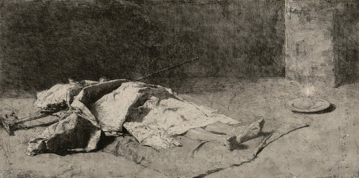 Halott Kabyle alkotó: Marià Fortuny
