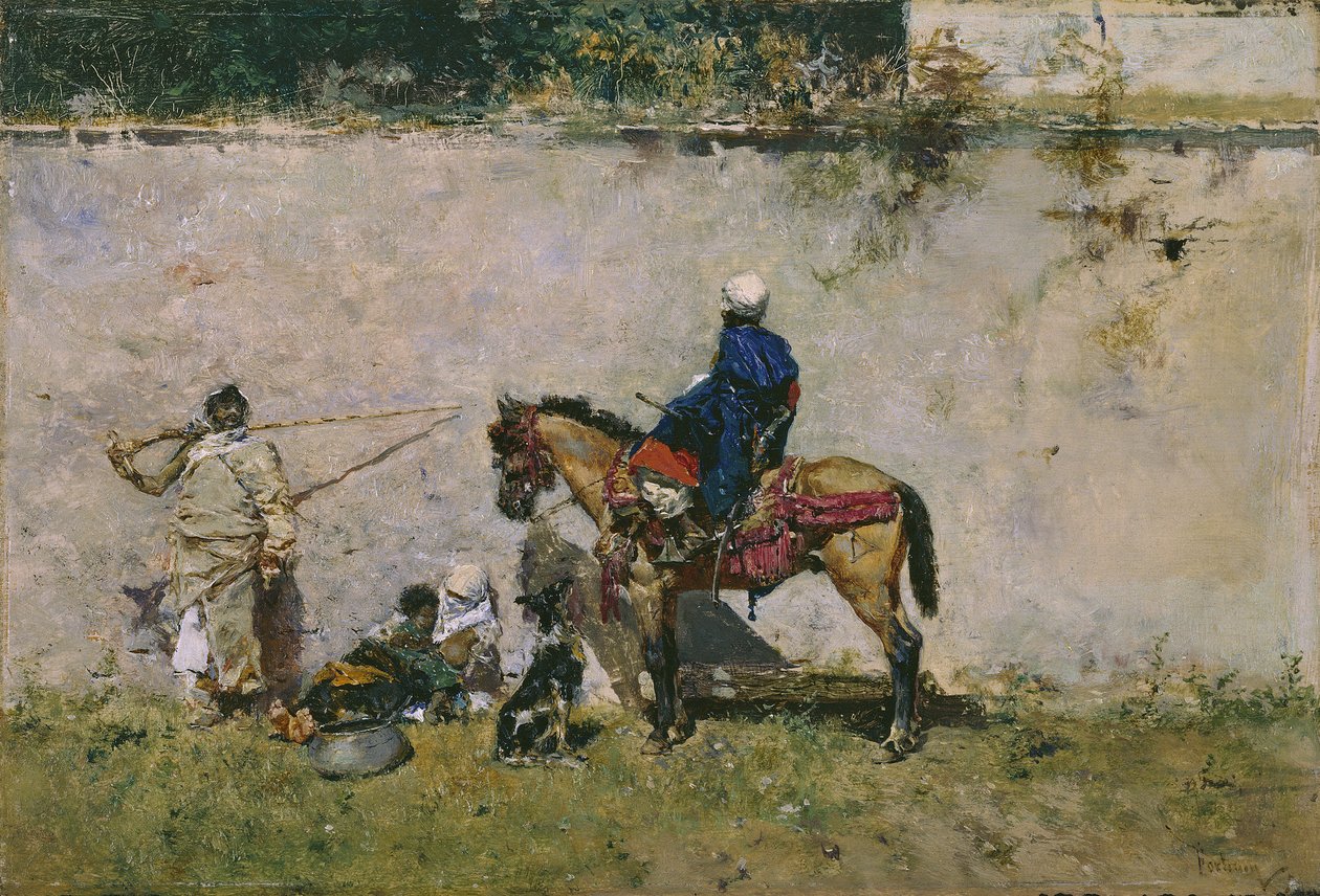 A marokkóiak, 1872-1873 alkotó: Marià Fortuny