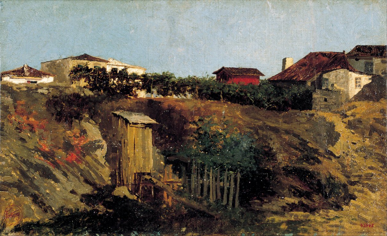 Portici táj alkotó: Marià Fortuny Marsal