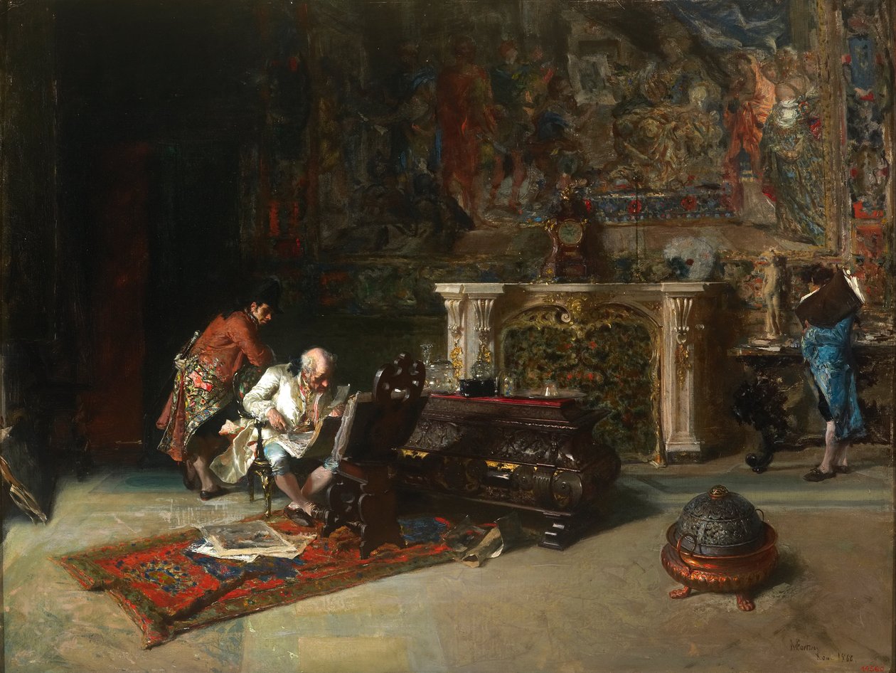 A nyomtatásgyűjtő alkotó: Marià Fortuny Marsal