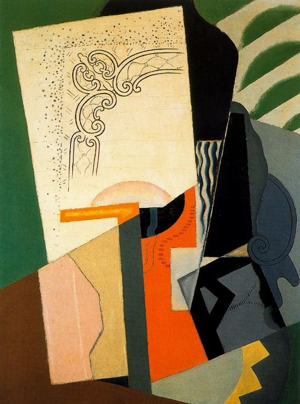 Kubista kompozíció Composition-cubiste alkotó: Maria Blanchard