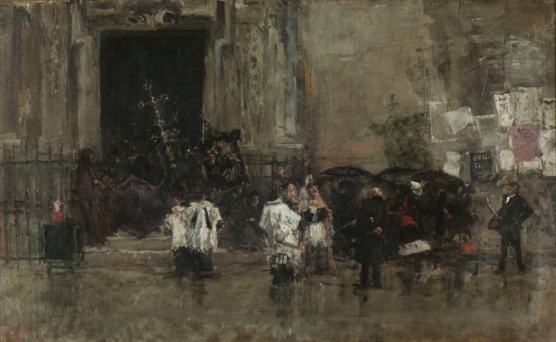 A menetet meglepte az eső alkotó: Marià Fortuny