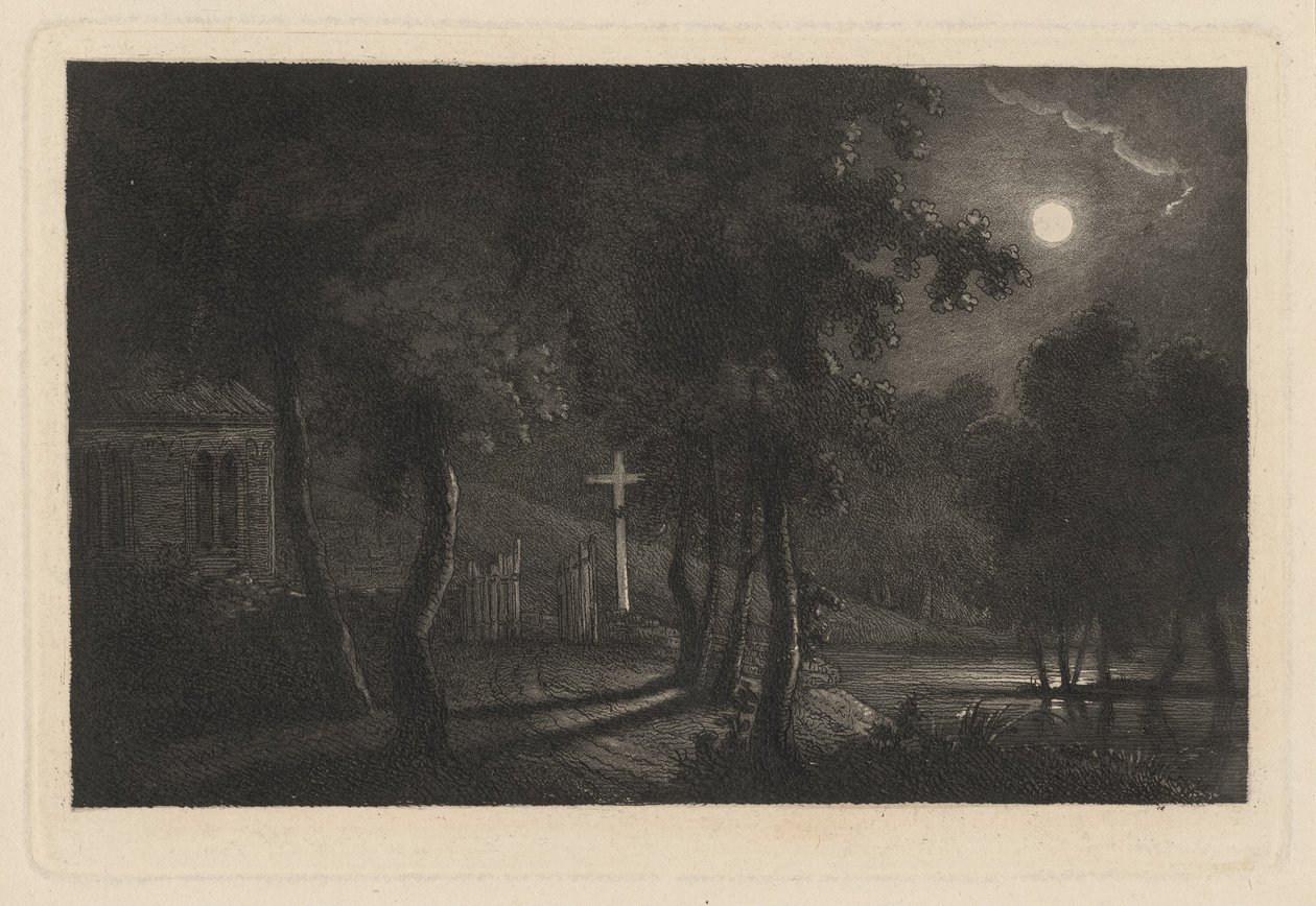 A Lakeside Chapel by Moonlight   1250837   hu       hungarian Successfully Translated  Original: ""Portrait de Camille Roulin"" Peinture de Vincent van Gogh (1853-1890) 1888 Dim 40,5 X 32,5 cm Van Gogh Museum, Amsterdam Translat: Københavnsk selskabsscene, alkotó: Maria Anna Fischer