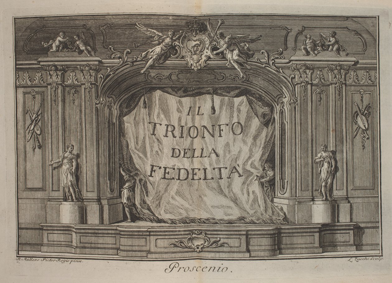 A hűség diadala. Zenei lelkipásztori dráma: E.T.P.A. alkotó: Maria Antonia Walpurgis