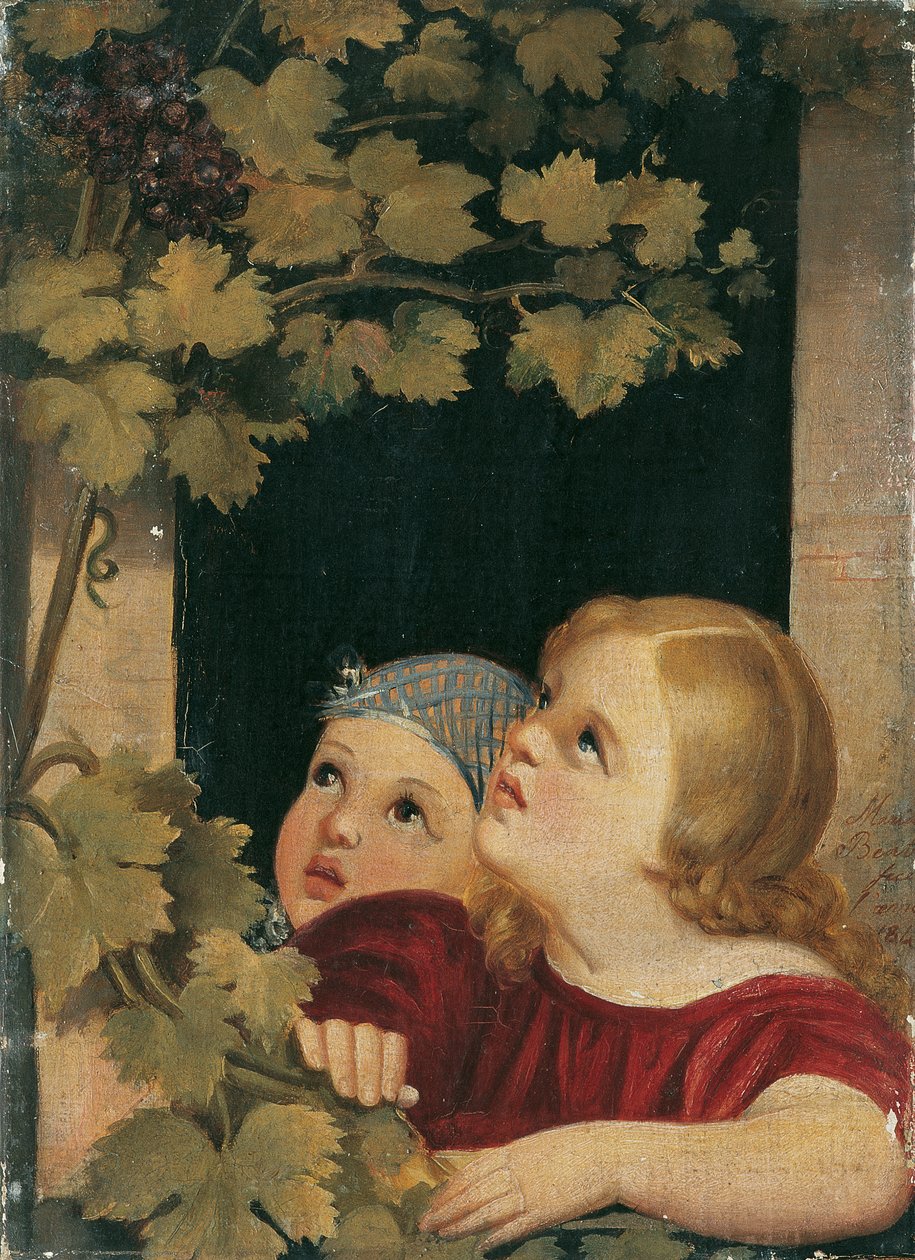 Két gyerek az ablakban alkotó: Maria Beatrice
