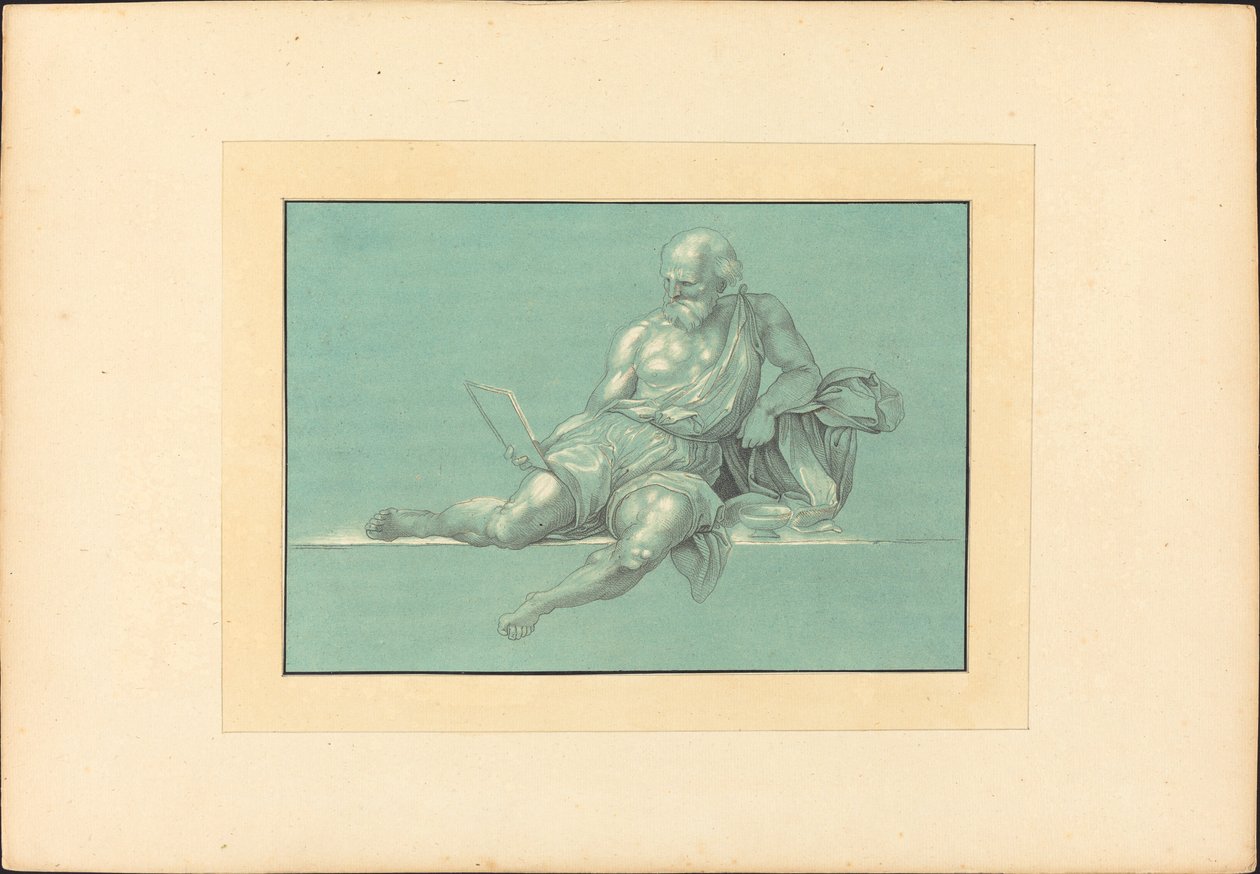Diogenes alkotó: Maria Catharina Prestel after Giorgio Vasari after Raphael