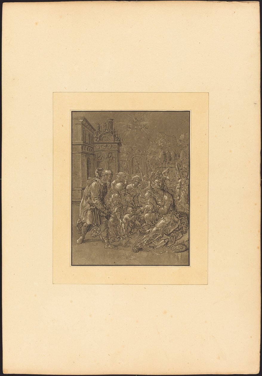 Szent Erzsébet látogatása a Szent Családnál alkotó: Maria Catharina Prestel after Hans Brosamer