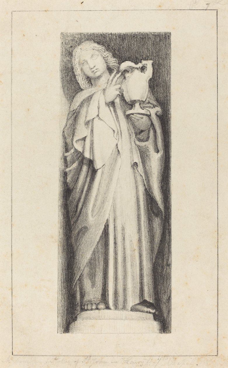 Szent János, Hetedik Henrik kápolnájából, a Westminster-apátságból alkotó: Maria Denman after John Flaxman