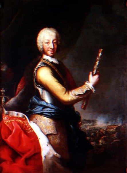 III. Savoyai Carlo Emanuele, Szardínia királyának (1701-73) portréja alkotó: Maria Giovanna Battista Clementi