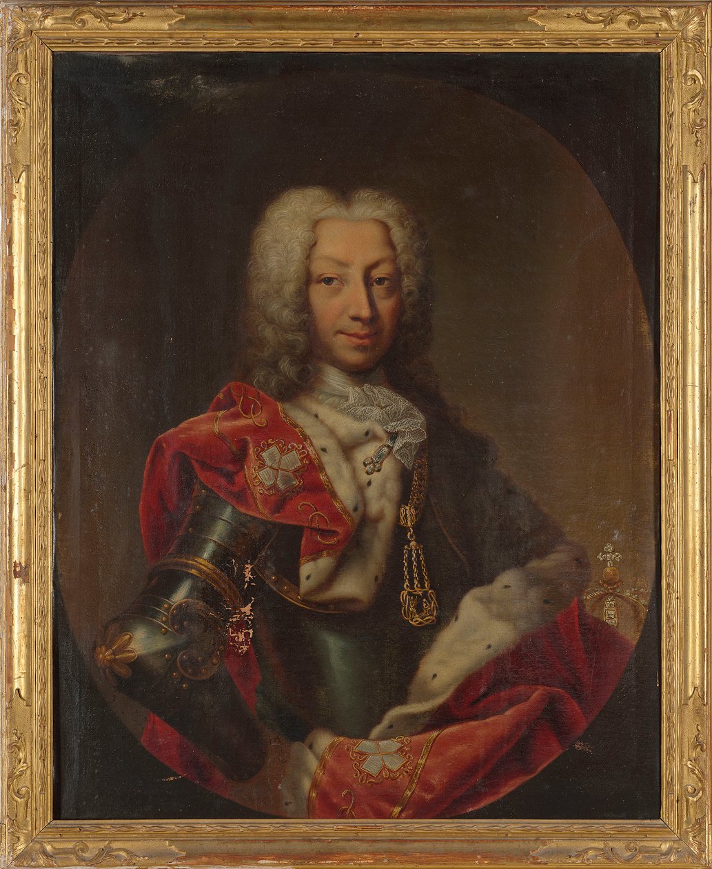 III. Károly Emmánuel 1701-1773, Savoyai herceg és Szardínia királya, 18. század első fele. alkotó: Maria Giovanna Clementi
