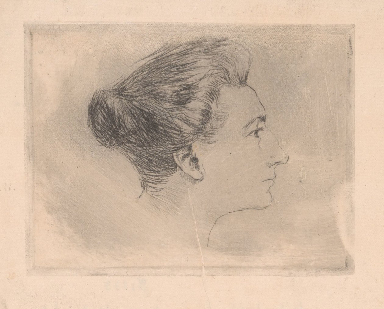 női fej alkotó: Maria Hubrecht