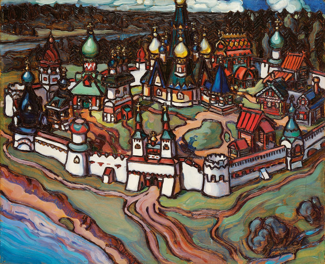 Község, 1899 alkotó: Maria Iakunchikova