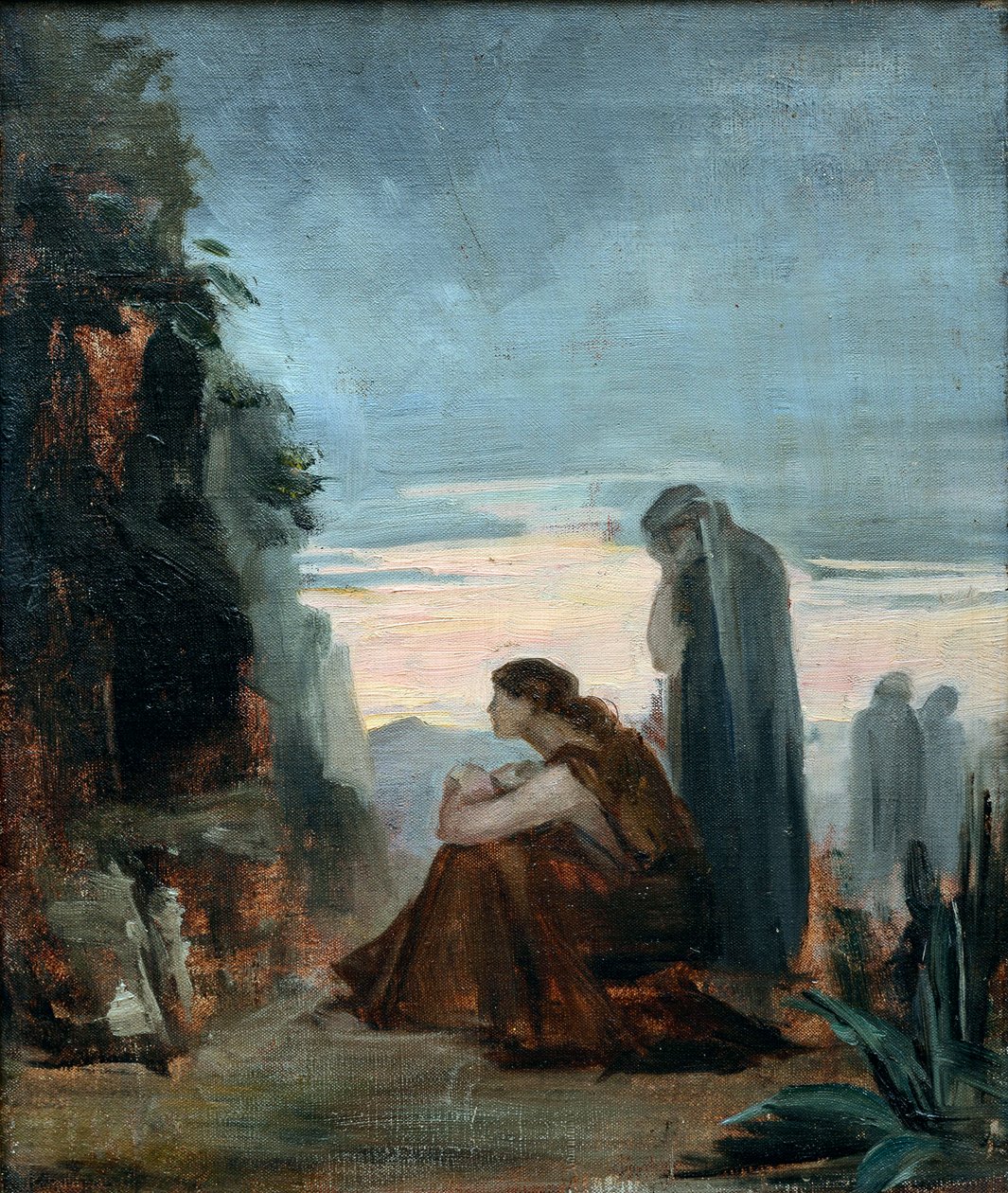 Les Myrrhophores - A mirhahordozók, Marie Bashkirtseff - Bashkirtseva, Maria Konstantinovna (1860-1884) alkotó: Maria Konstantinova Bashkirtseva