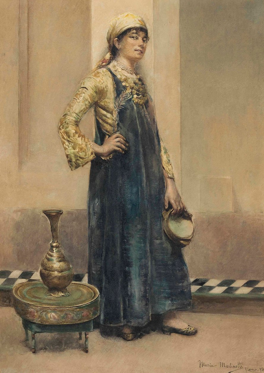 A keleti zenész alkotó: Maria Martinetti