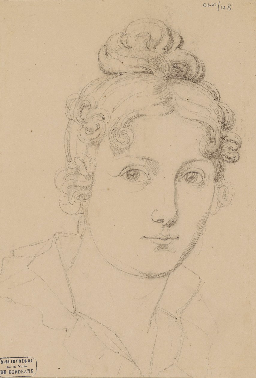 Önarckép, 1830 körül. alkotó: Maria del Rosario Weiss Zorrilla