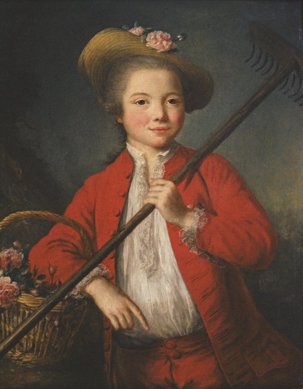 Antoine Duplaa, 9 éves portréja alkotó: Marianne Loir