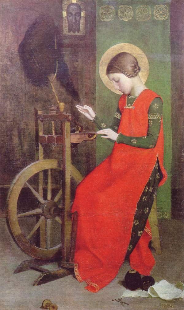 Magyar Szent Erzsébet forog a szegényekért alkotó: Marianne Stokes