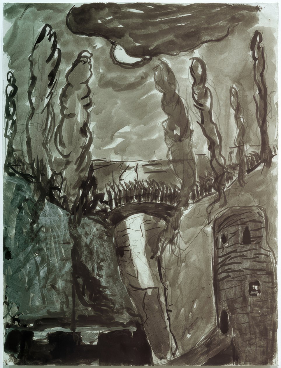 Hold-táj alkotó: Marianne von Werefkin
