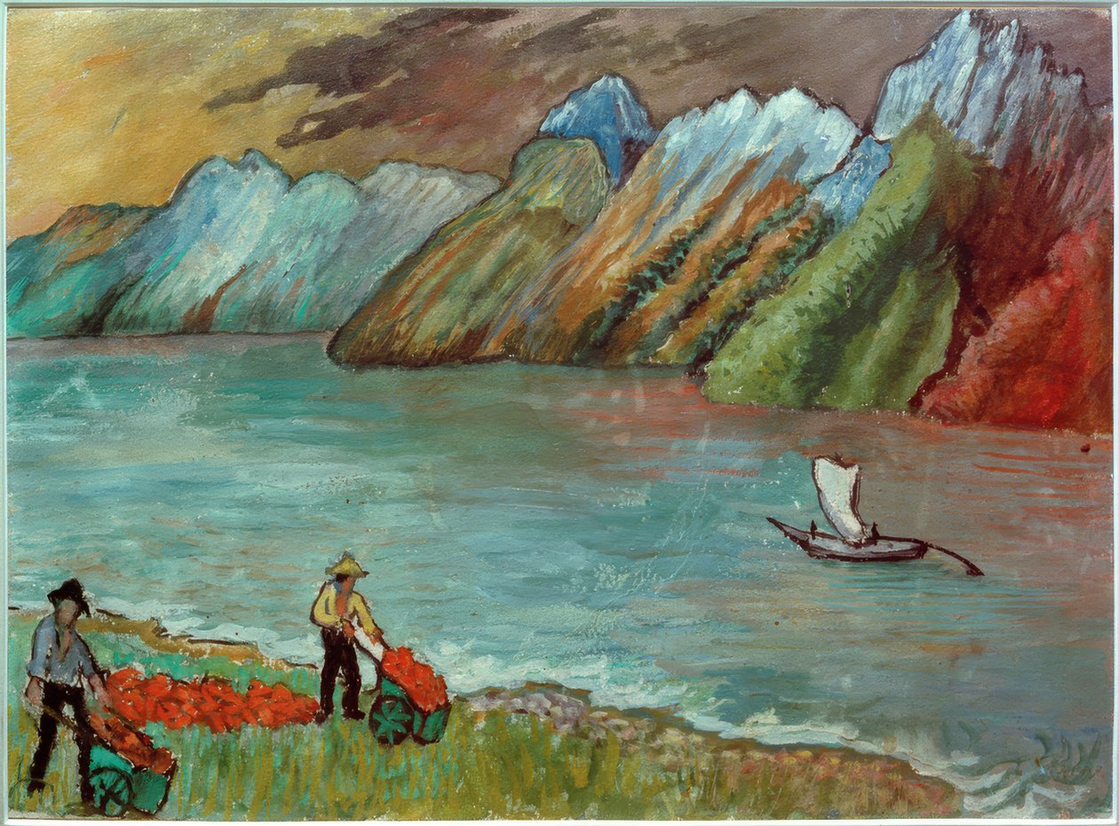 Seelandschaft alkotó: Marianne von Werefkin