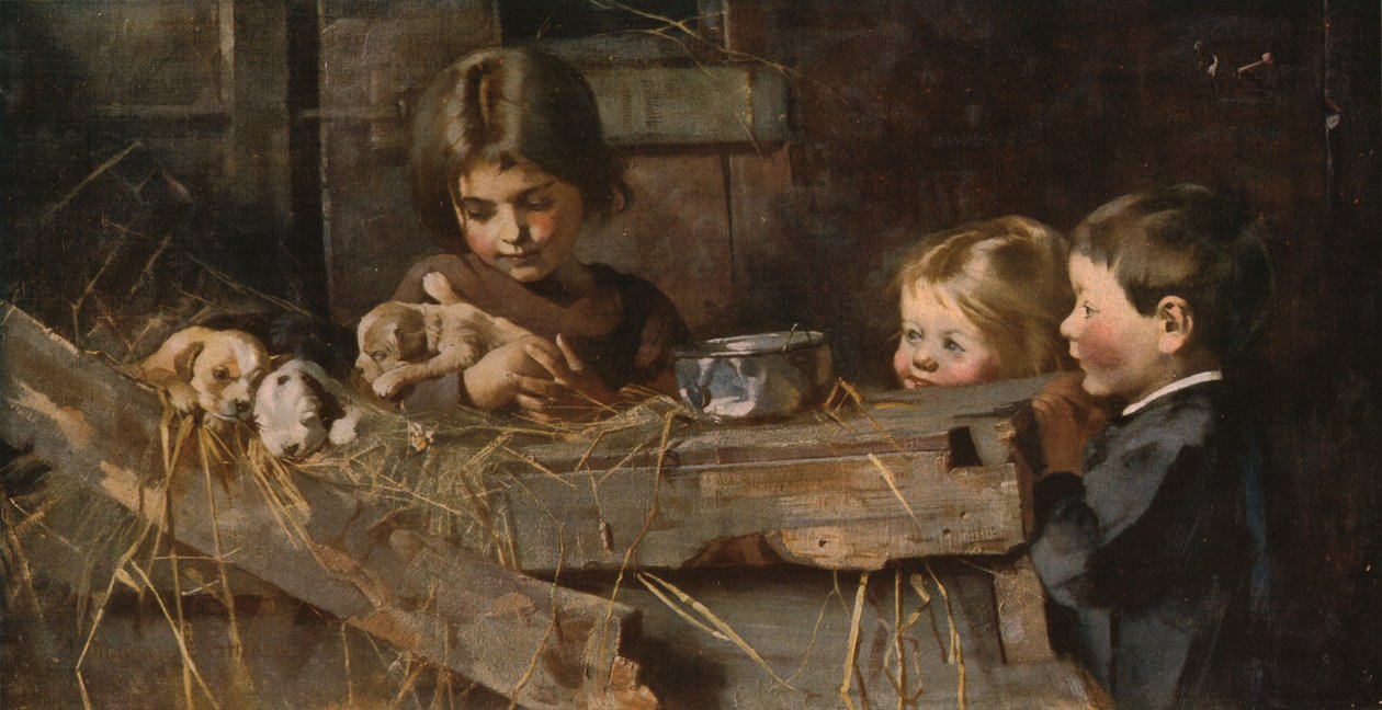 Gyermekkorok kincsei, 1886, c1930. alkotó: Marianne Stokes