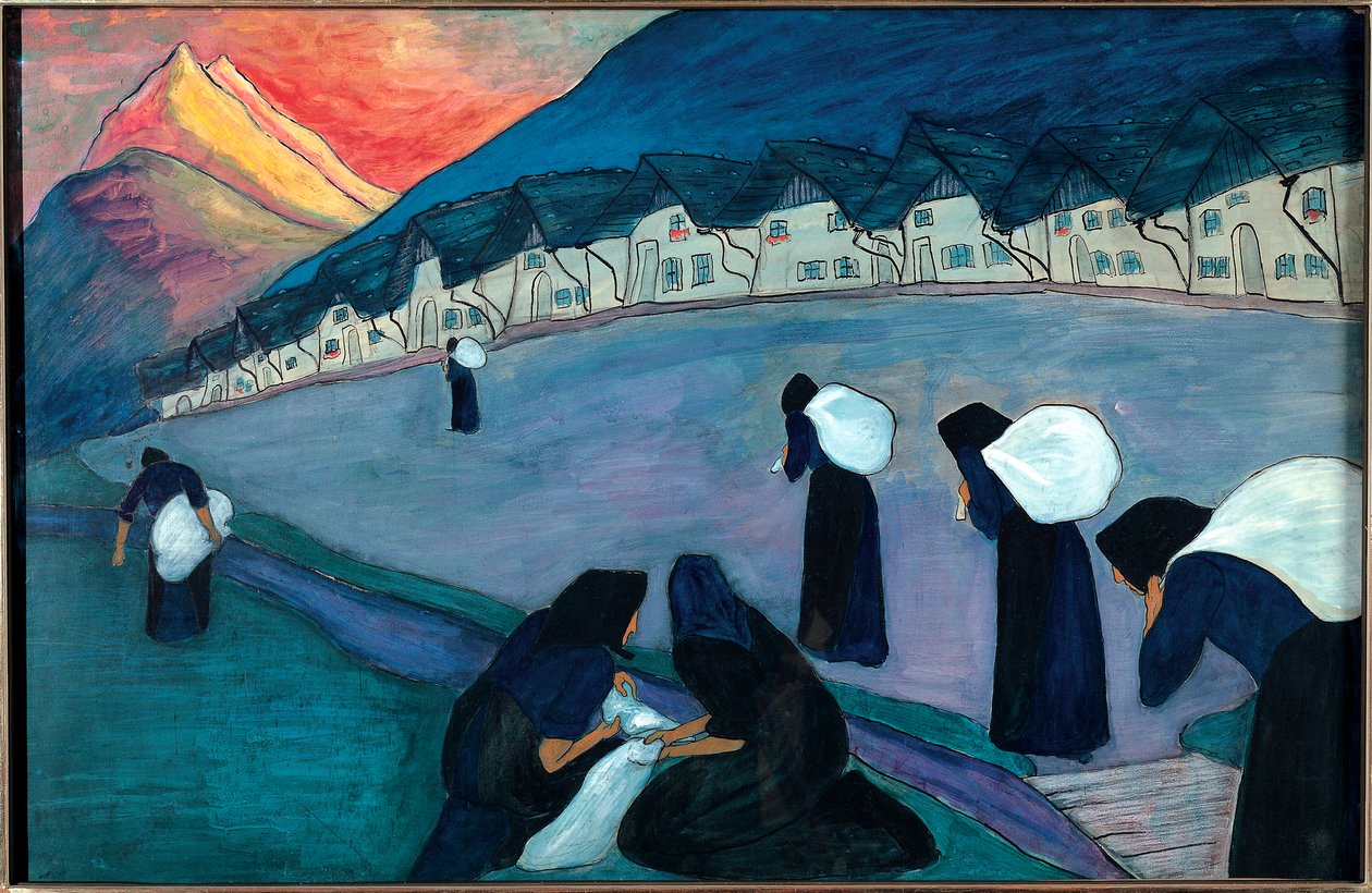 Fekete nők (festmény alkotó: Marianne von Werefkin