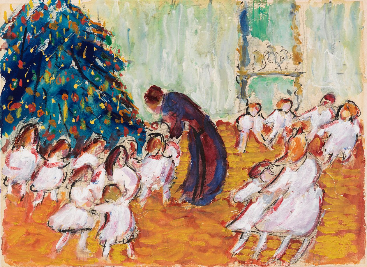 Karácsonyfa, 1911. alkotó: Marianne von Werefkin