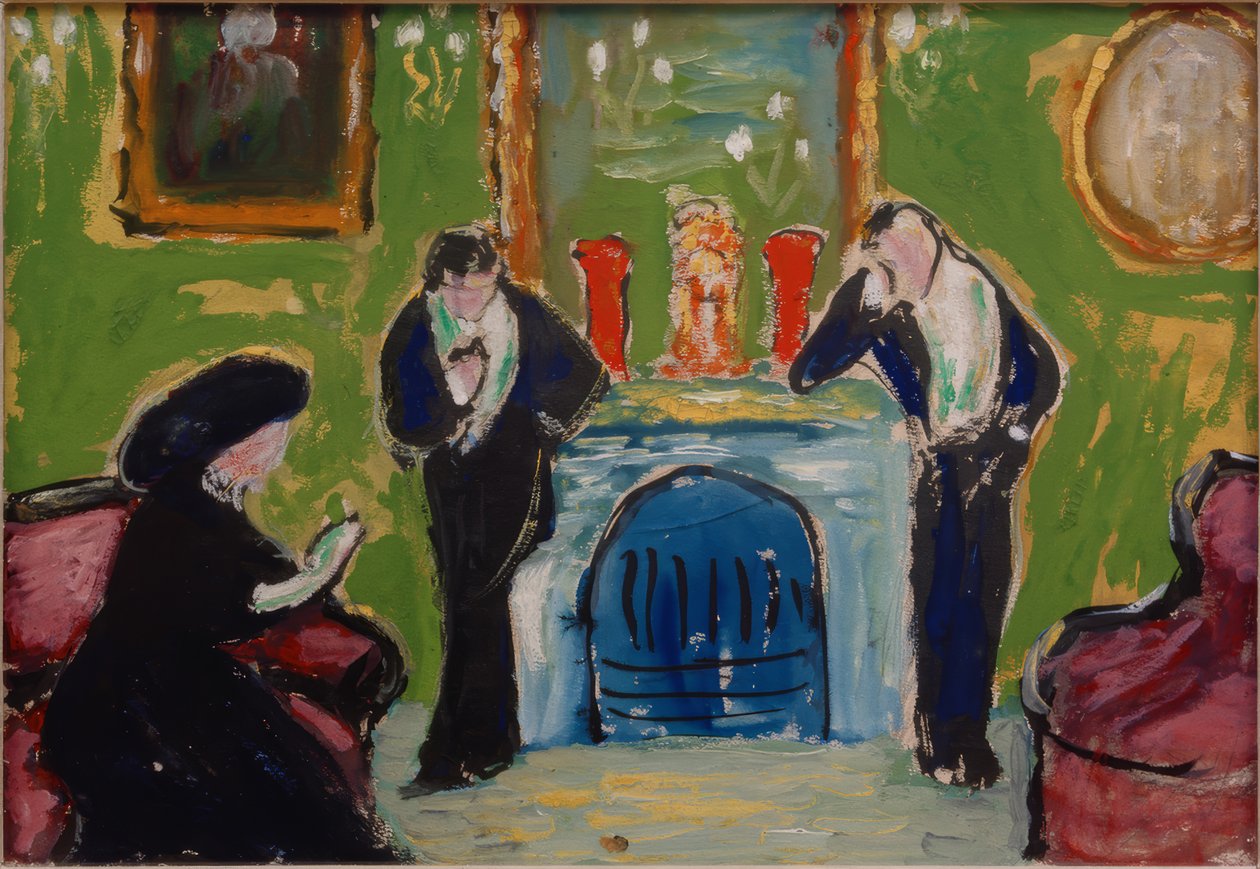 Am Kamin alkotó: Marianne von Werefkin