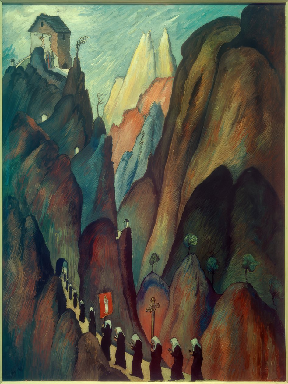 A keresztút II alkotó: Marianne von Werefkin