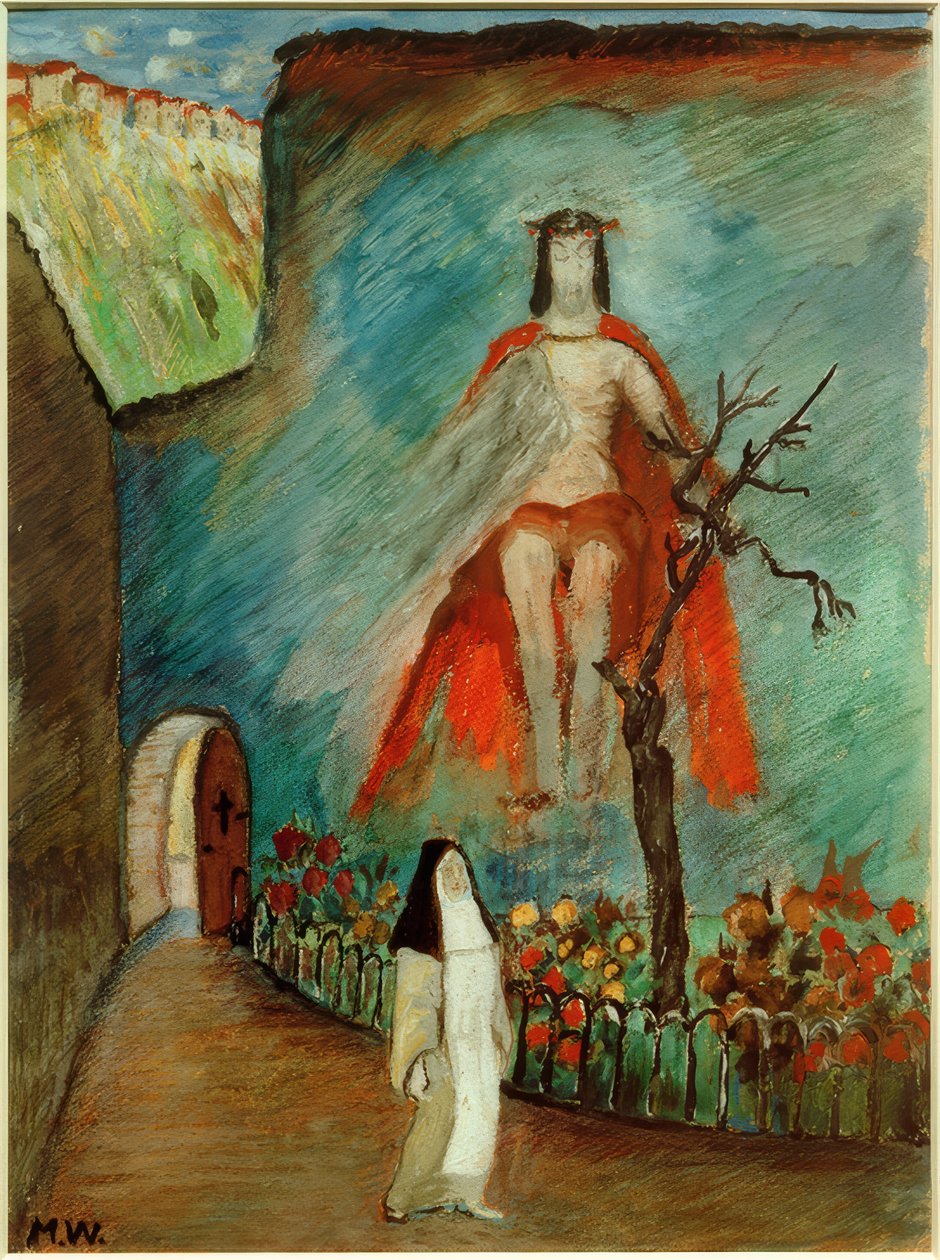 Klostergarten alkotó: Marianne von Werefkin