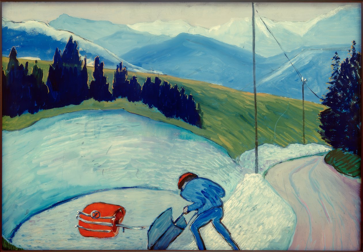 M. v. Werefkin, kőgödör / festmény, 1907 alkotó: Marianne von Werefkin