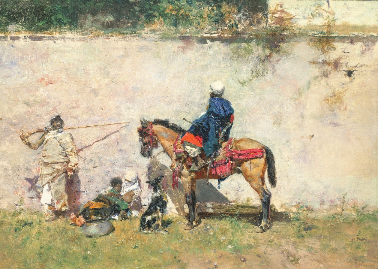 marokkóiak alkotó: Mariano José María Bernardo Fortuny y Carbó
