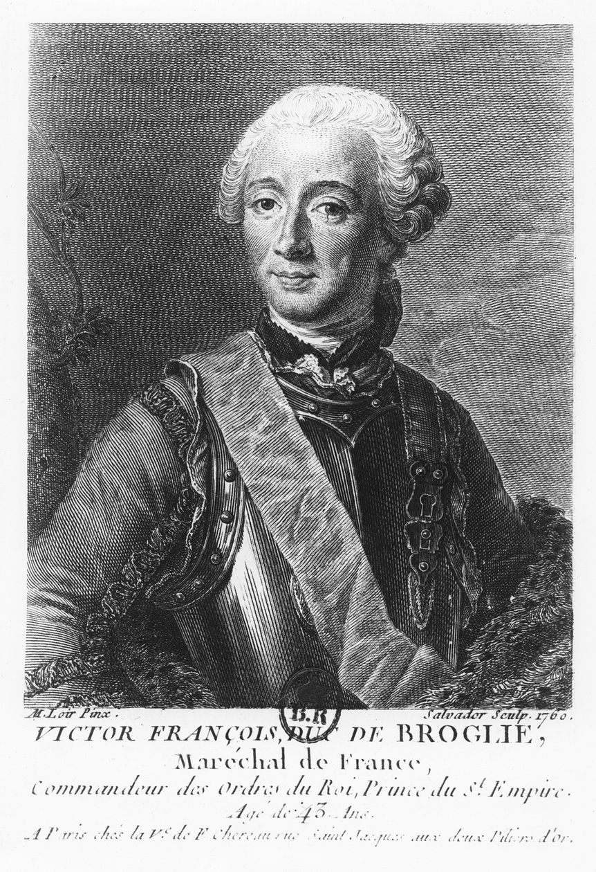 Victor François, Broglie herceg, Franciaország marsallja alkotó: Mariano Salvador Maella