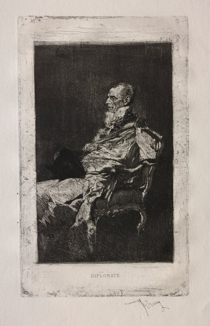 Diplomata alkotó: Mariano Fortuny y Marsal