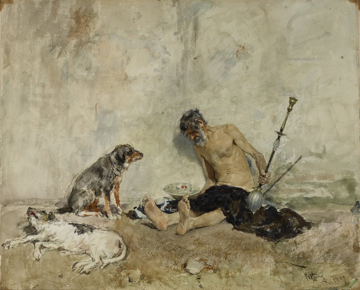Treue Freunde alkotó: Mariano Fortuny