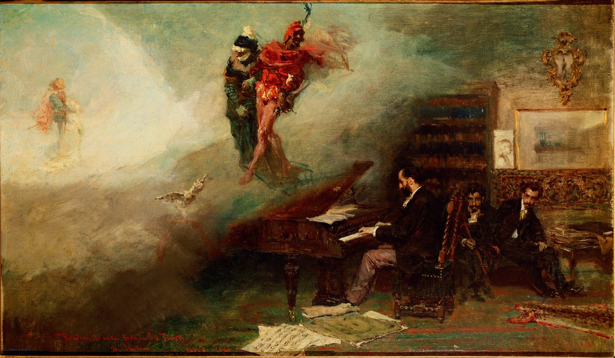 Fantasy a Faustról alkotó: Mariano Fortuny y Marsal