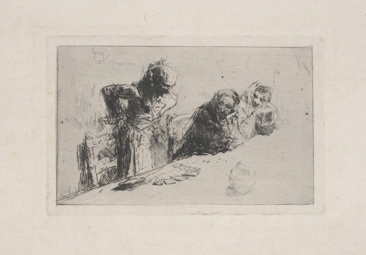 Kártyajátékosok alkotó: Mariano José María Bernardo Fortuny y Carbó