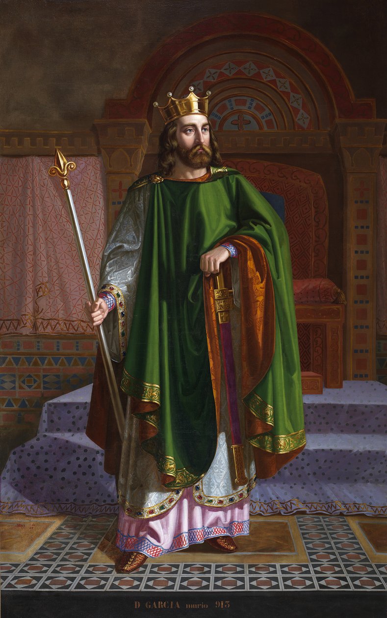 Portré du roi Garcia Ier d