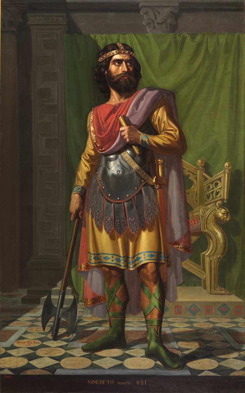 Portré du roi wisigoth d