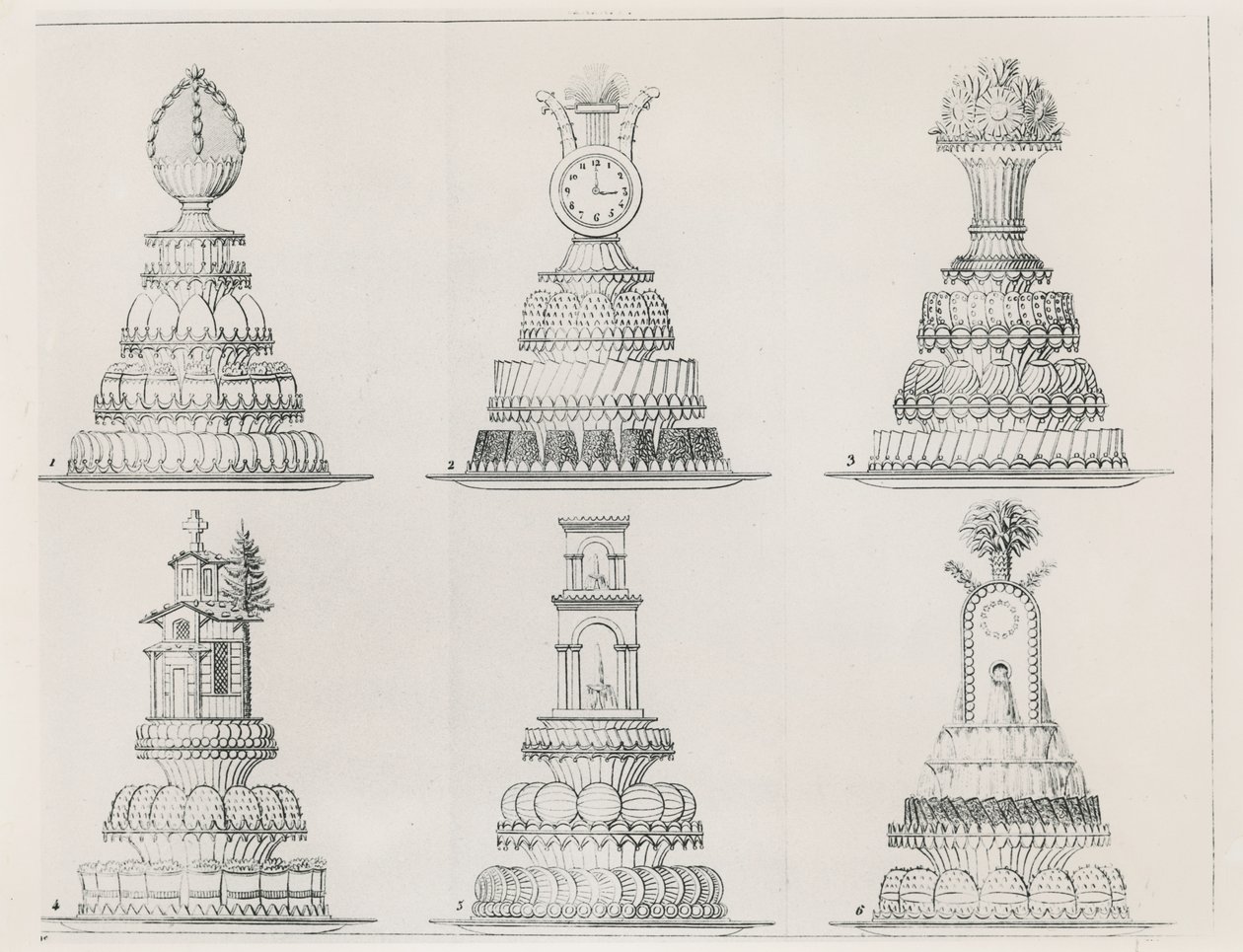 Antoine Careme tervei alkotó: Marie Antoine Careme