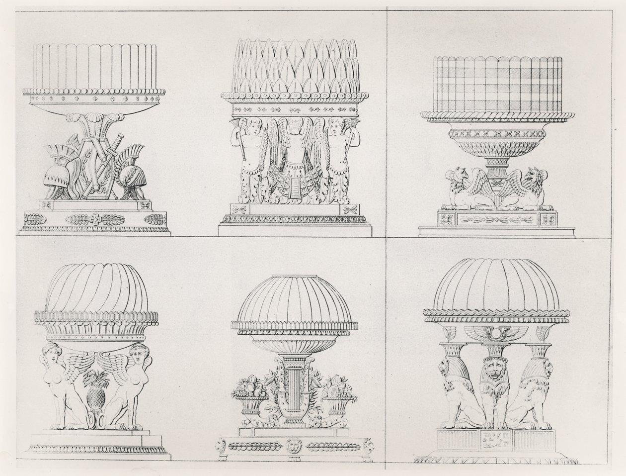 Antoine Careme tervei alkotó: Marie Antoine Careme