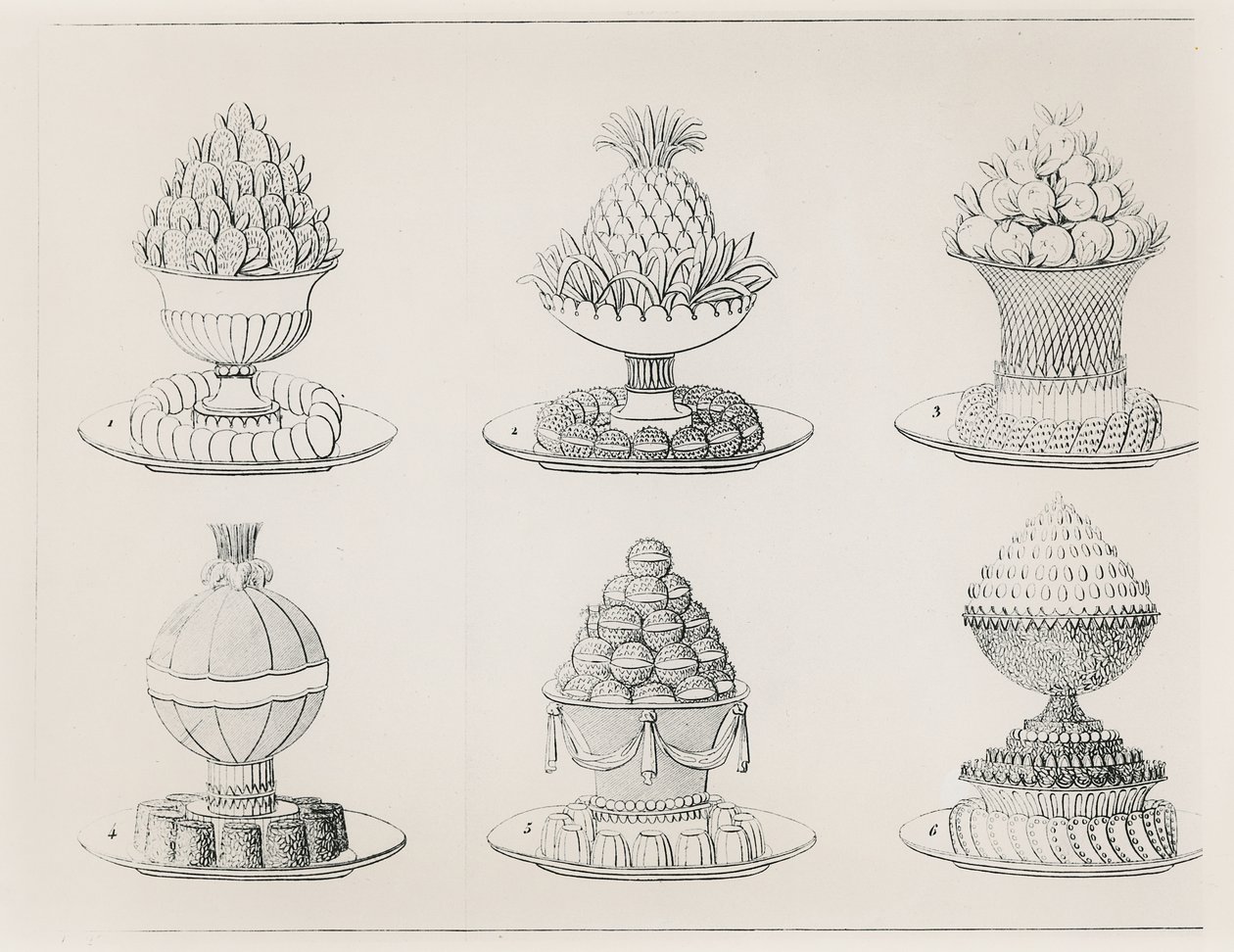 Antoine Careme tervei alkotó: Marie Antoine Careme