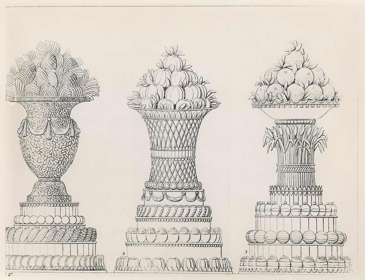 Antoine Careme tervei alkotó: Marie Antoine Careme