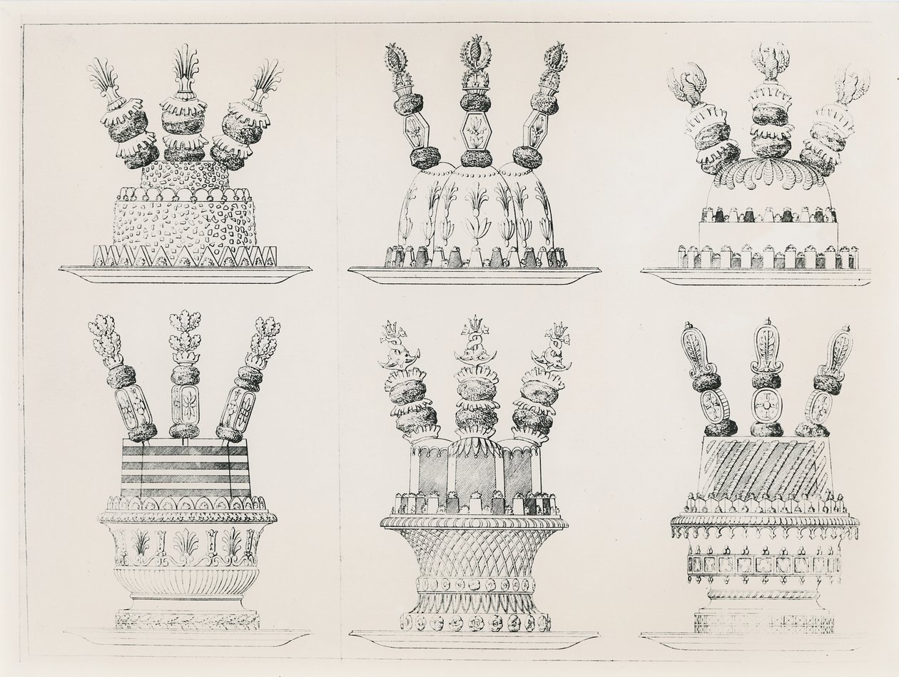 Antoine Careme tervei alkotó: Marie Antoine Careme