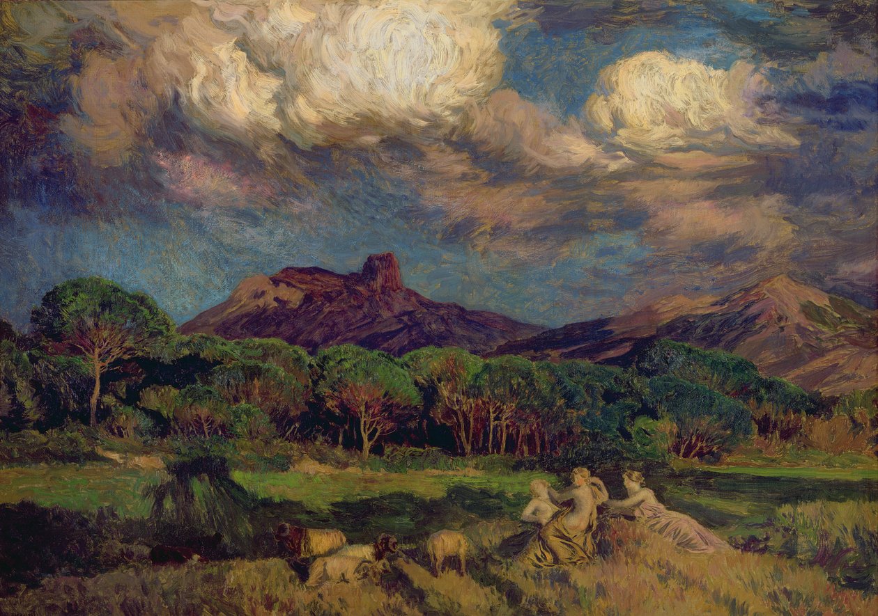 A driádok alkotó: Marie Auguste Emile Rene Menard