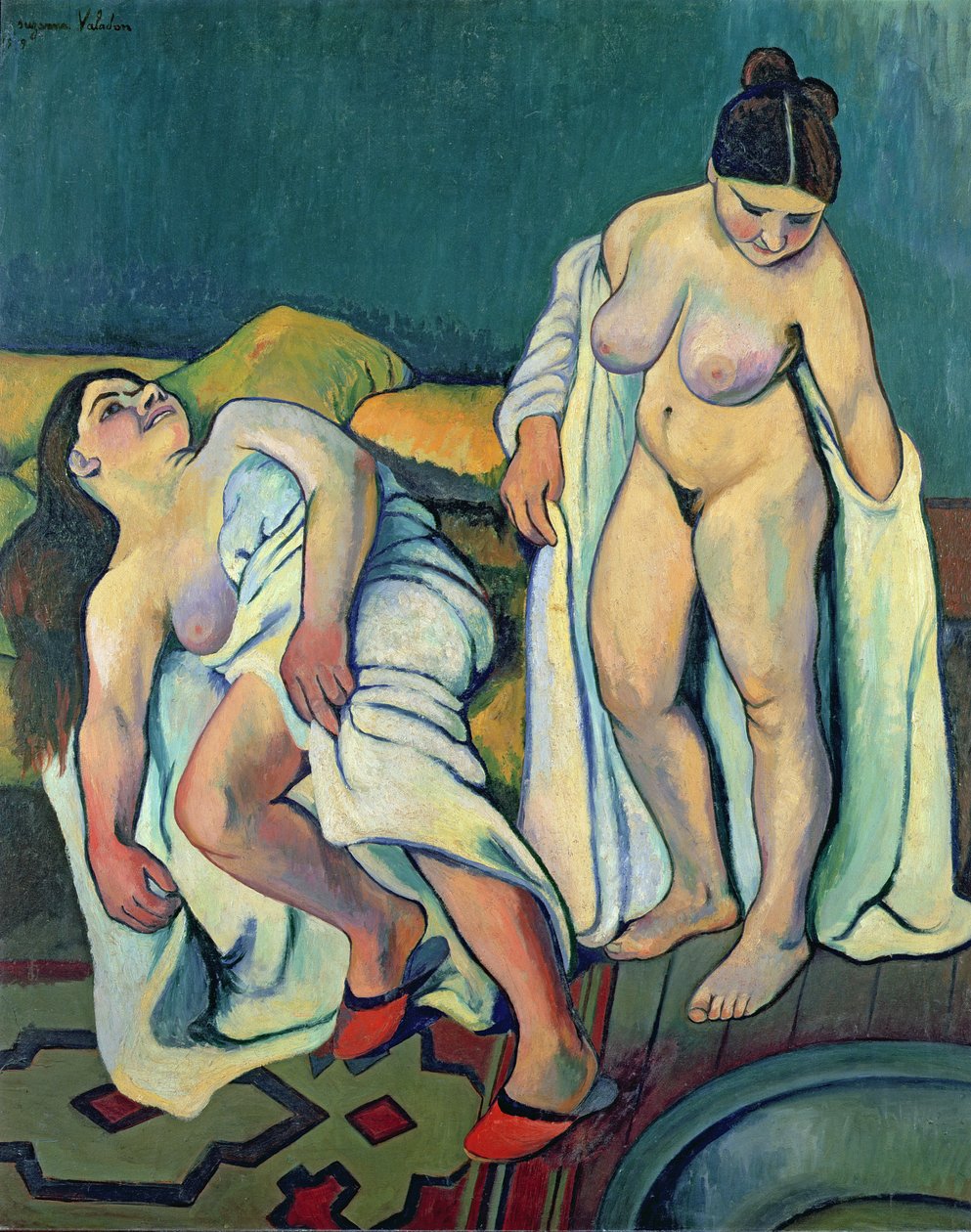 A fürdő után alkotó: Marie Clementine (Suzanne) Valadon
