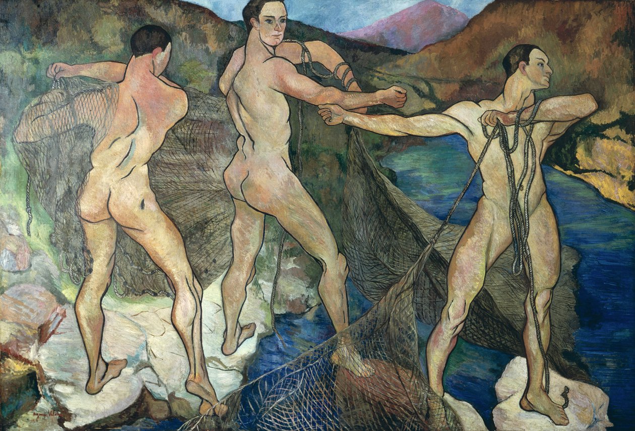 Háló vetése, 1914 alkotó: Marie Clementine (Suzanne) Valadon