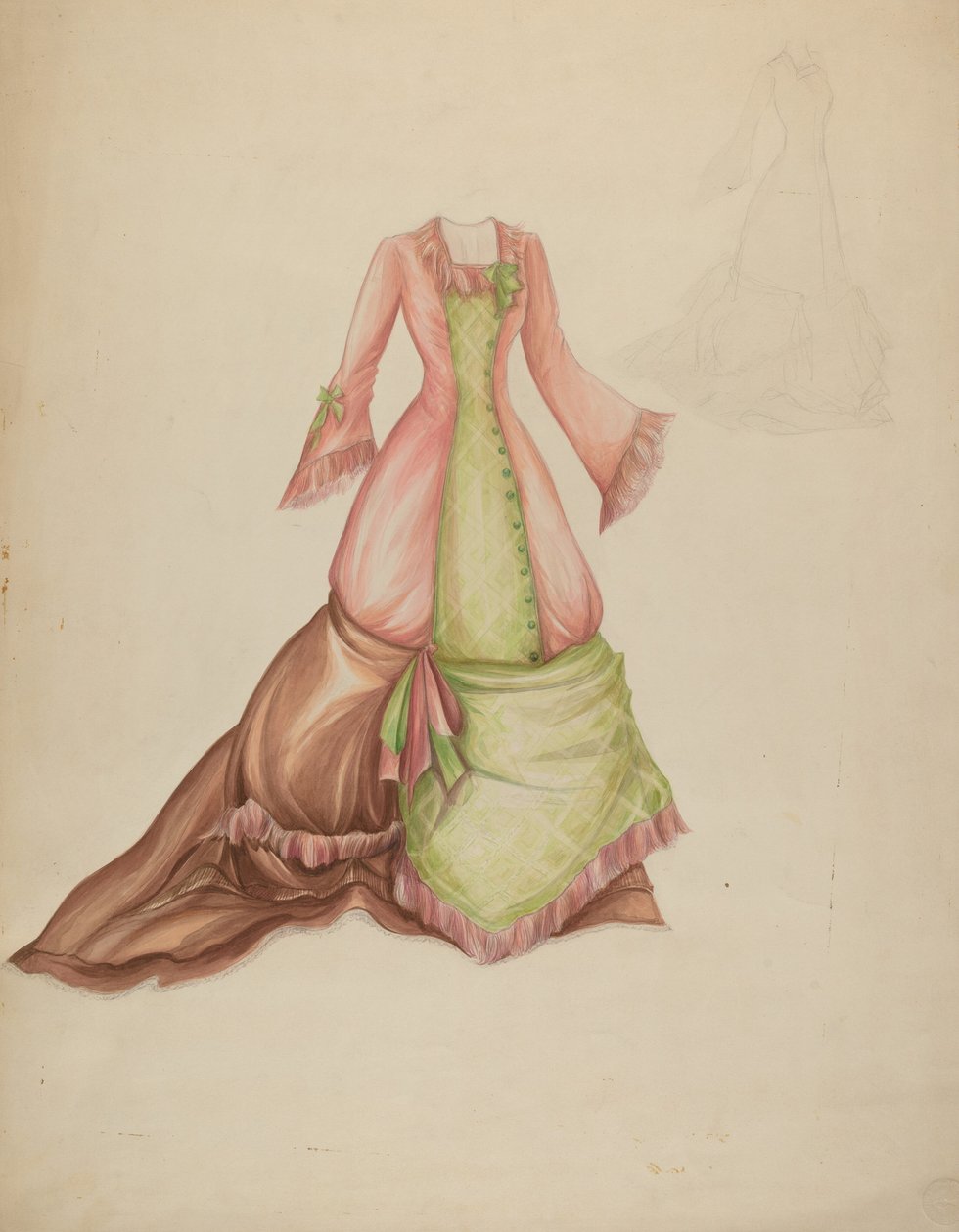 ruha, c. 1942. alkotó: Marie Alain