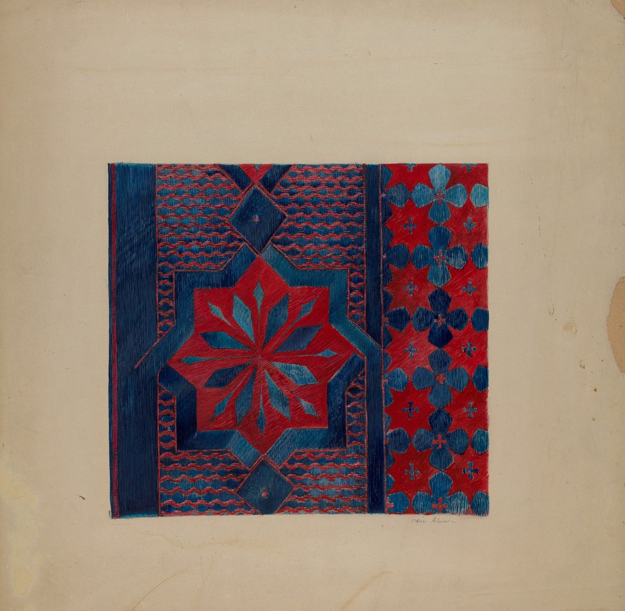 Underneath Cloth, c. 1938. alkotó: Marie Alain